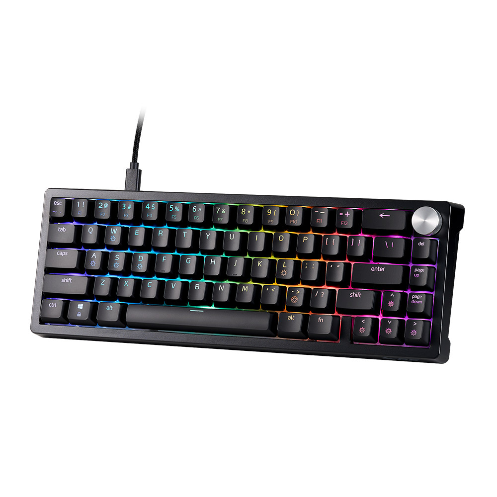 Teclado XPG Sorcerer Mini, Mecánico Alámbrico, Tipo C, RGB, Negro.