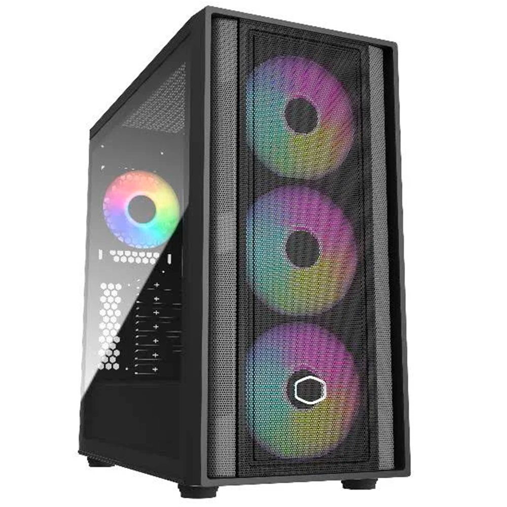 Gabinete Cooler Master MasterBox 600- ATX- Negro