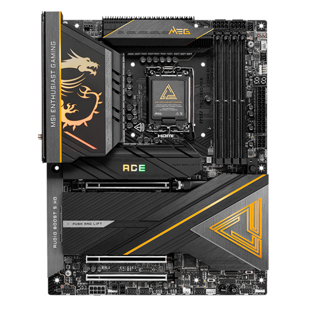 Tarjeta Madre MSI MEG Z890 ACE- LGA 1851- ATX- Compatible con DDR5