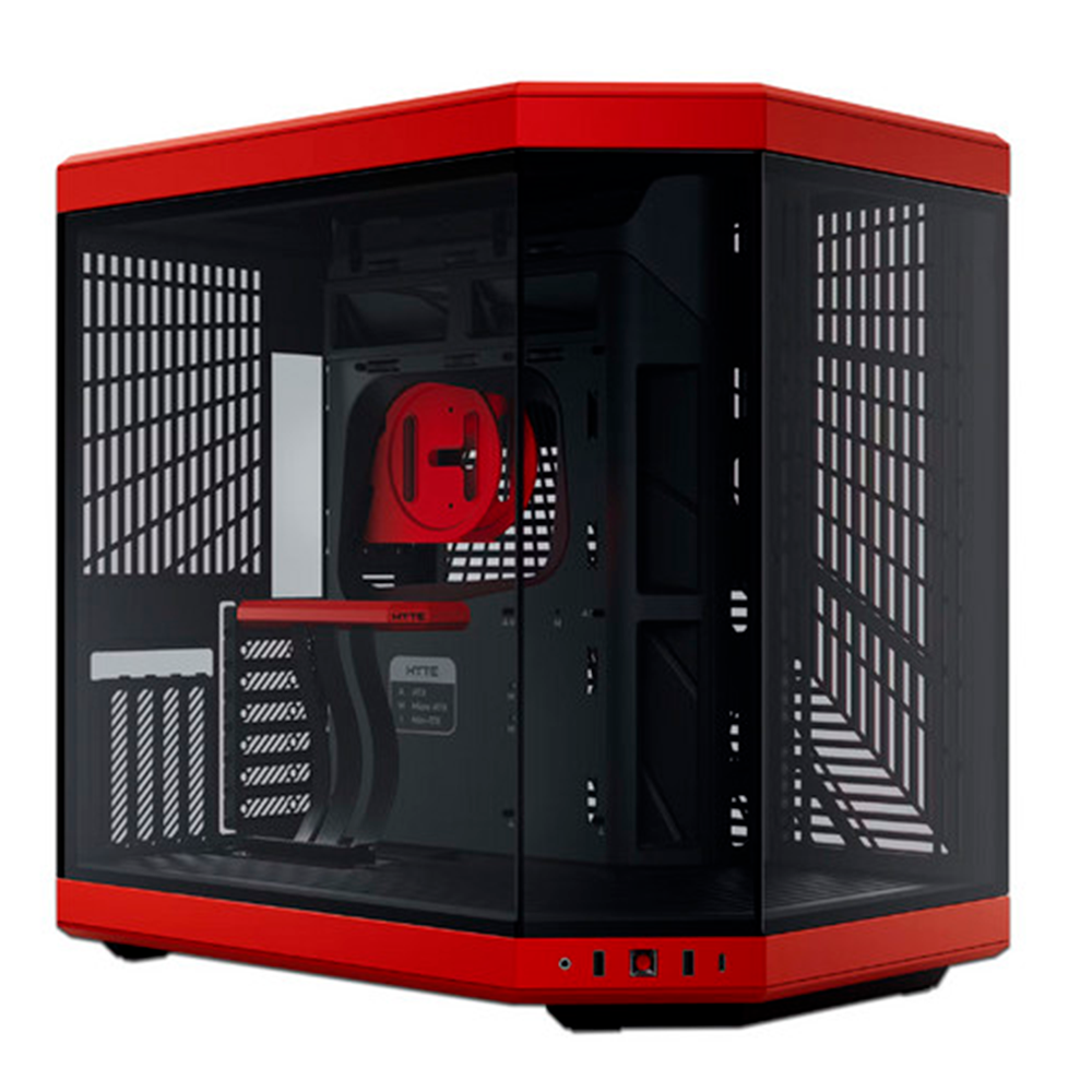 Gabinete HYTE Y70- ATX- Negro/Rojo