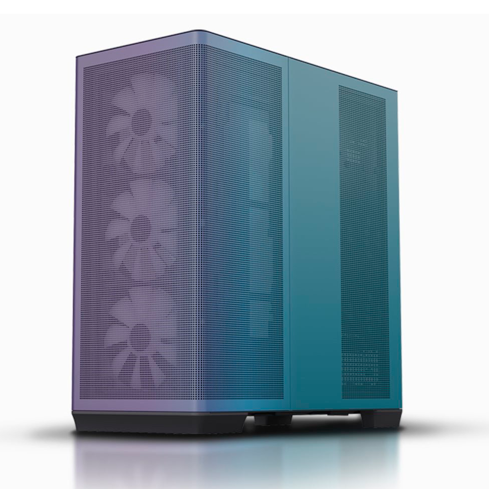 Gabinete APNX C1 CHROMA FLAIR - ATX - Purpura