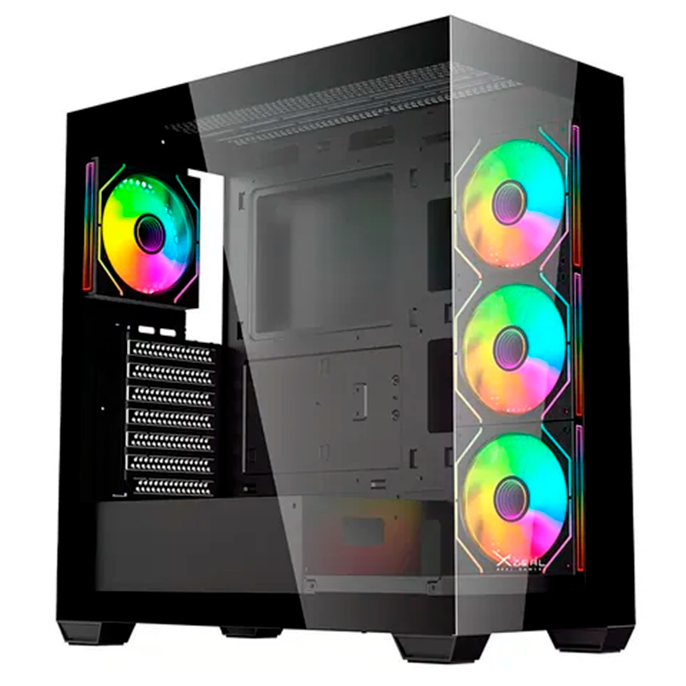Gabinete XZEAL Yrden XZ140- ATX- Negro