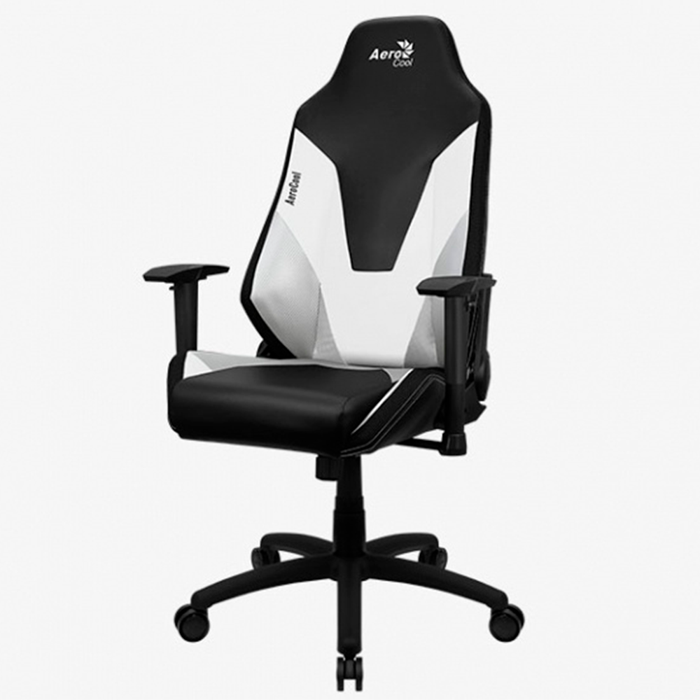 Silla Aerocool  Gamer Admiral - Negro/Gris/Blanco