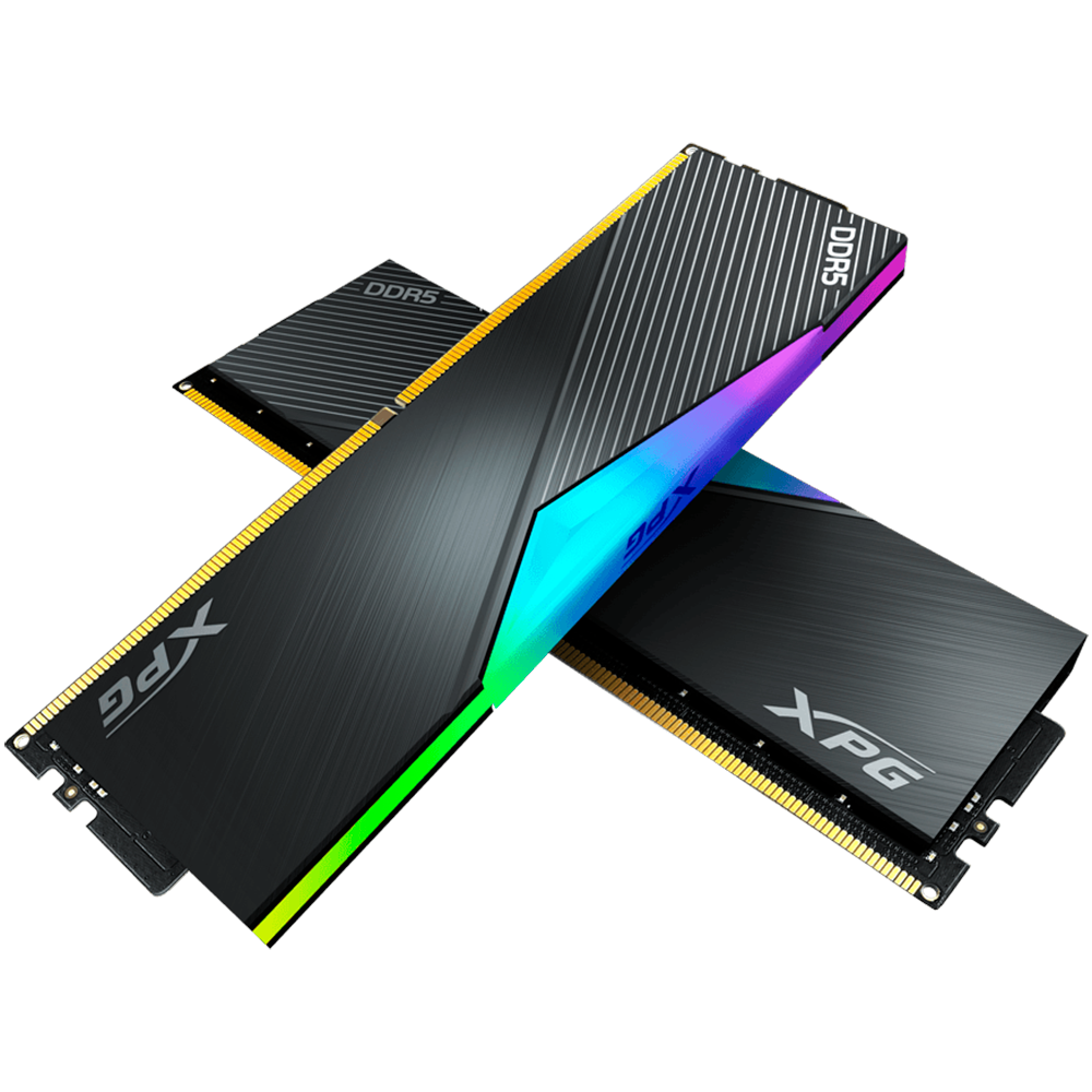 Kit de Memoria RAM DIMM ADATA XPG Lancer RGB DDR5 48GB 2x24GB 6000 Mhz Negro