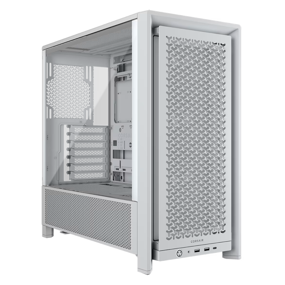Gabinete Corsair 4000D RS- ATX- Blanco