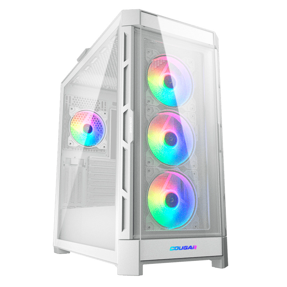 Gabinete Cougar Duoface Pro RGB - ATX - Blanco