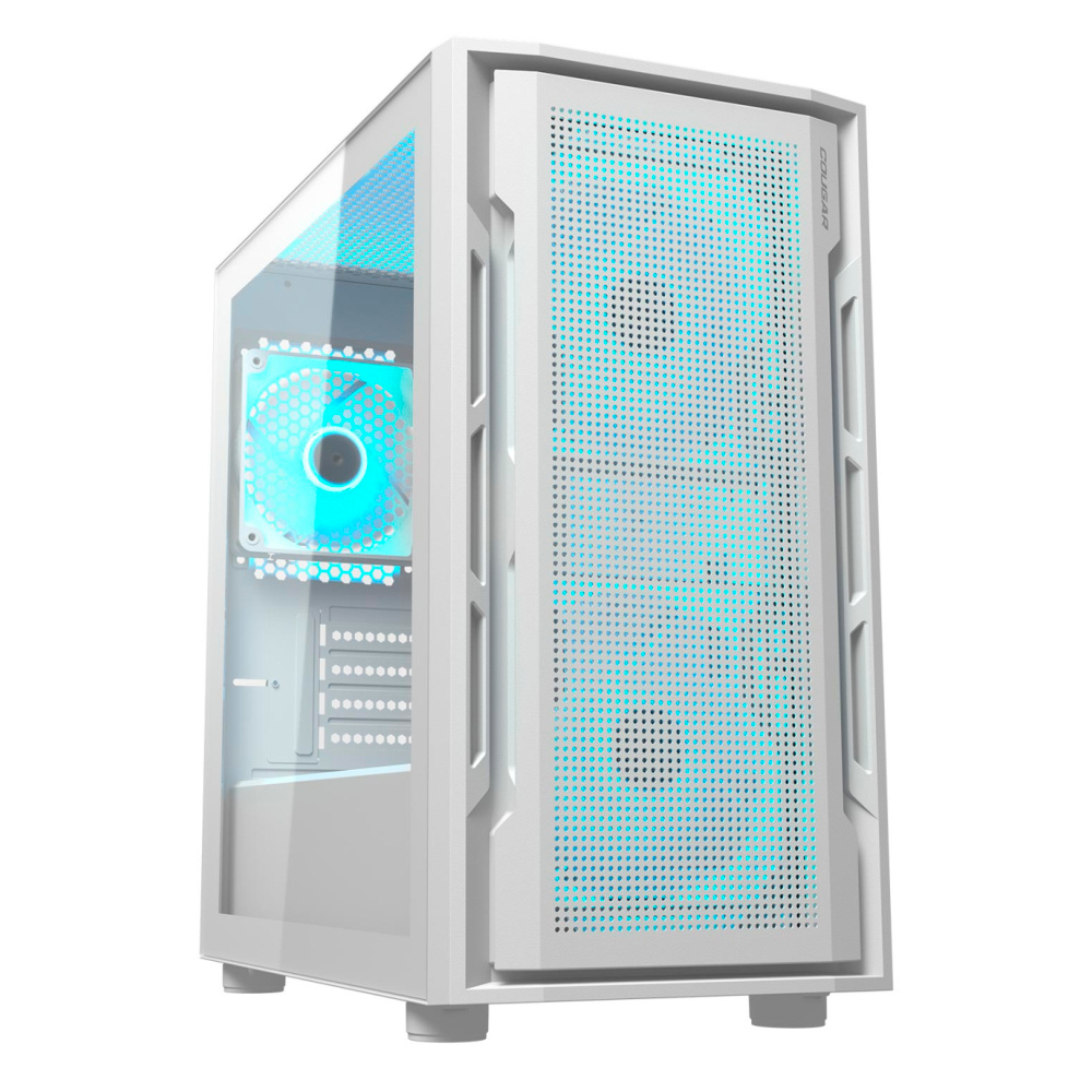 Gabinete Cougar Uniface Mini RGB - ATX - Blanco