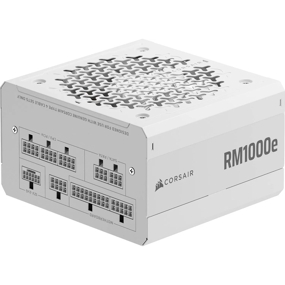Fuente De Poder Corsair RME Series RM1000E Gold Full Modular ATX Blanco