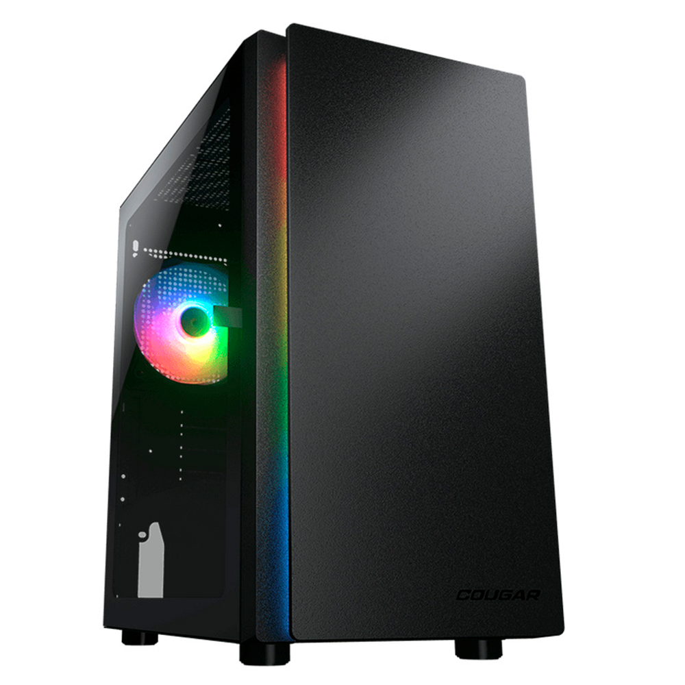 Gabinete Cougar Purity RGB - Micro ATX - Negro