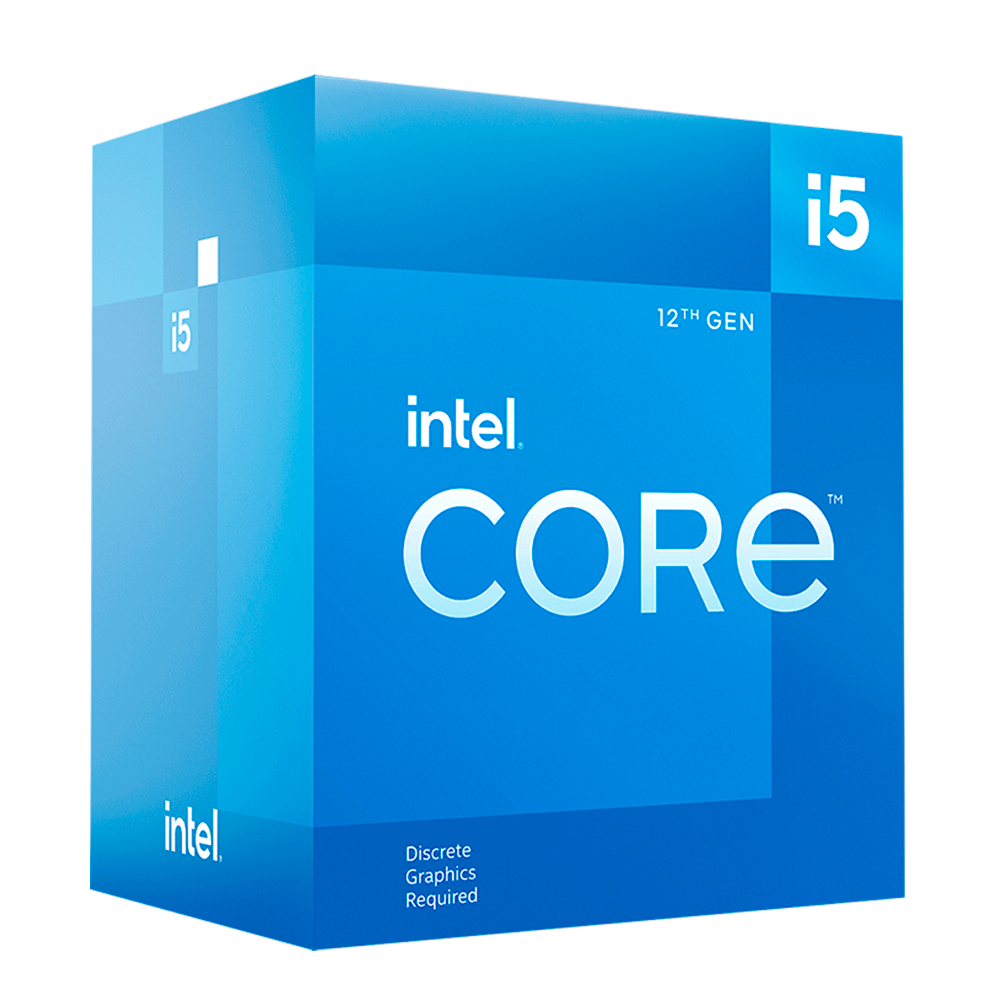 Procesador Intel Core i5-12400F Sin Graficos Integrados- LGA 1700- 4.40GHz- 6 Nucleos- Incluye Disipador