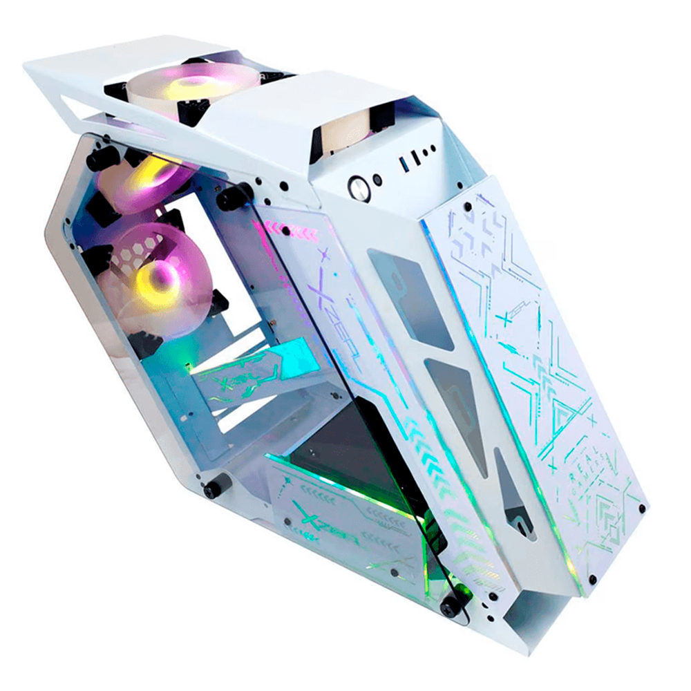 Gabinete XZEAL IRO2- Micro ATX- Blanco