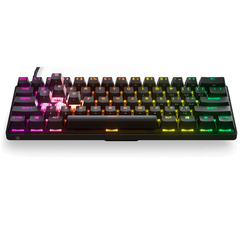 Teclado Gamer SteelSeries Apex Pro Mini - Mecánico - Alámbrico - USB C - Negro