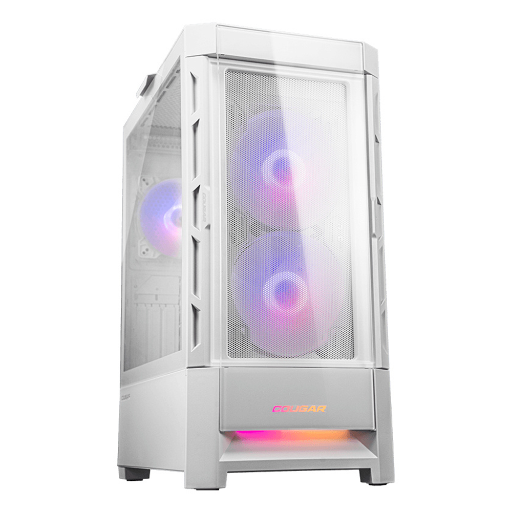 Gabinete Cougar Duoface RGB - E- ATX - Blanco