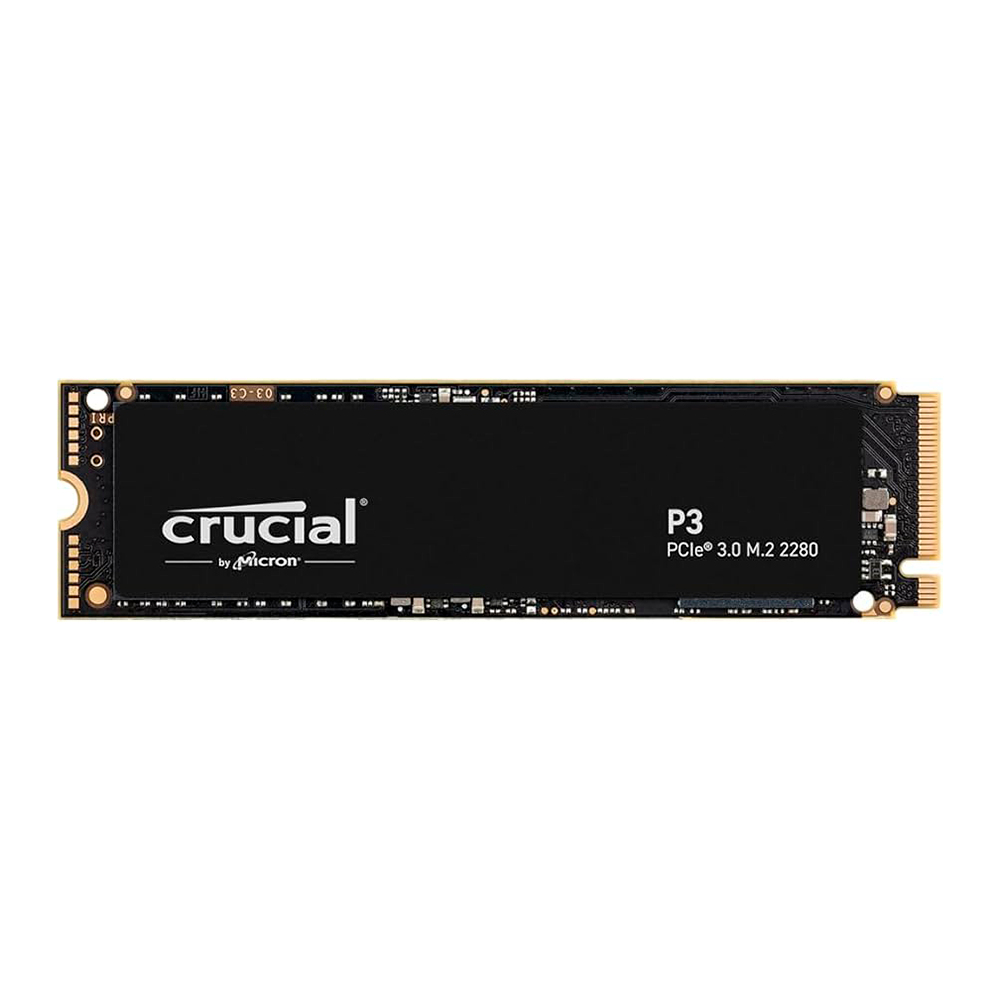Unidad SSD M.2 Crucial P3 500GB PCIe 3.0