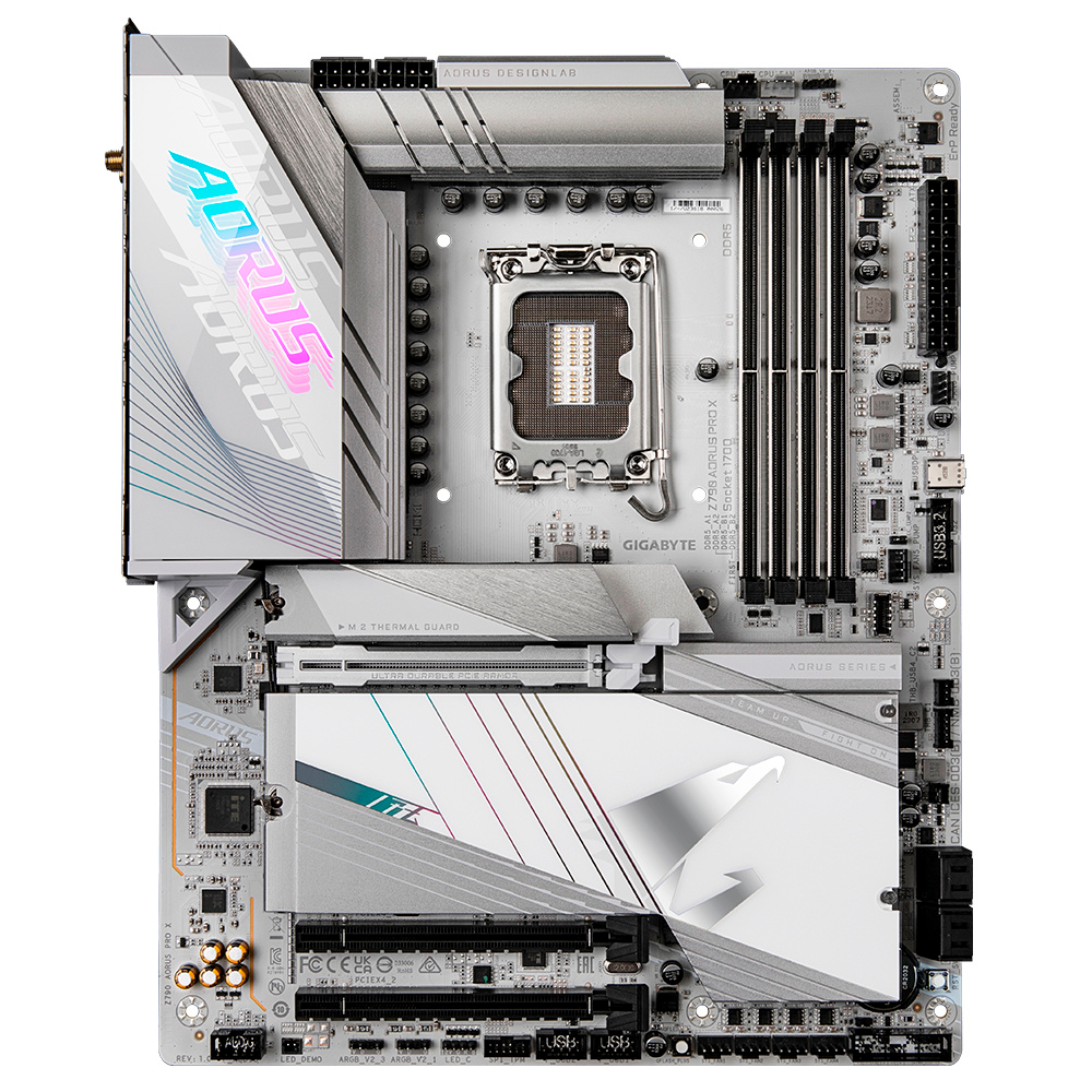 Tarjeta Madre AORUS ATX Z790 PRO X - LGA1700 - DDR5 - ATX