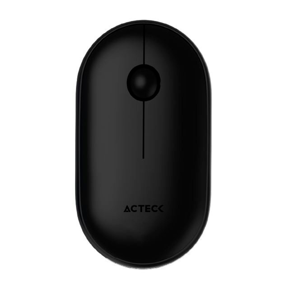 Mouse Acteck Óptico Optimize Edge MI460 - Inalámbrico - Negro