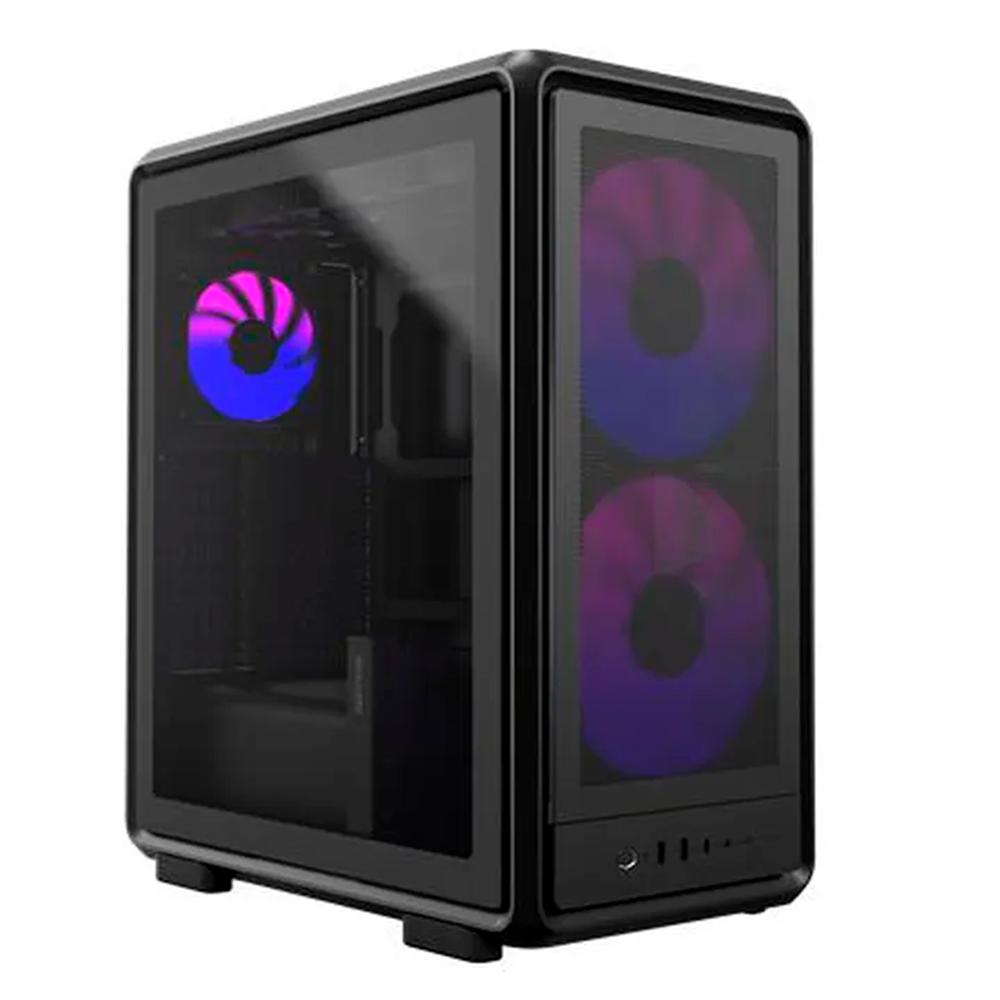 Gabinete Cooler Master MasterFrame 500 Mesh - Micro ATX - Negro