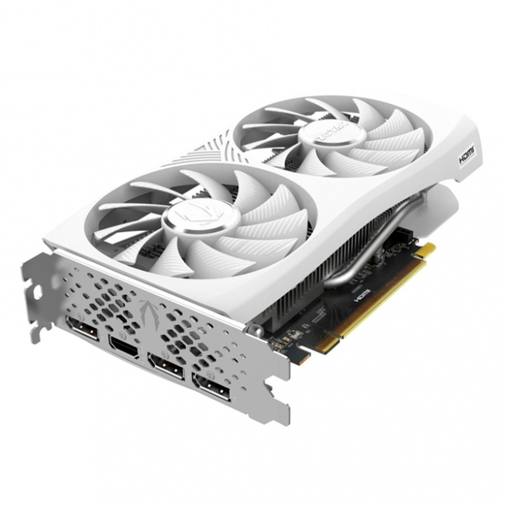 Tarjeta de Video Zotac NVIDIA GAMING GeForce RTX 4060 8GB Twin Edge OC White