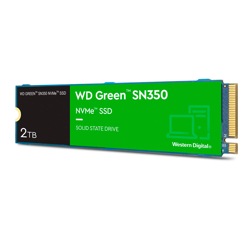 SSD Interno Western Digital WD Green SN350 NVMe 2 TB PCI Express 3.0 M.2