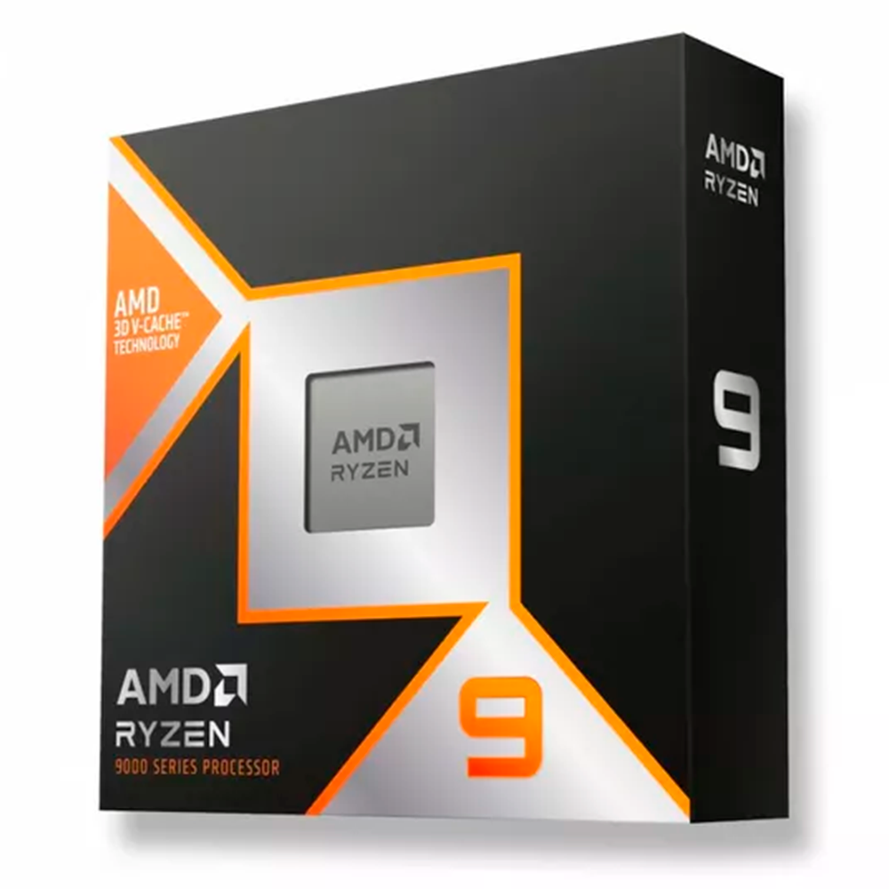 Procesador AMD RYZEN 9 9900X3D con AMD Radeon Graphics- S-AM5- 5.50GHz- 12 Nucleos- No Incluye Disipador