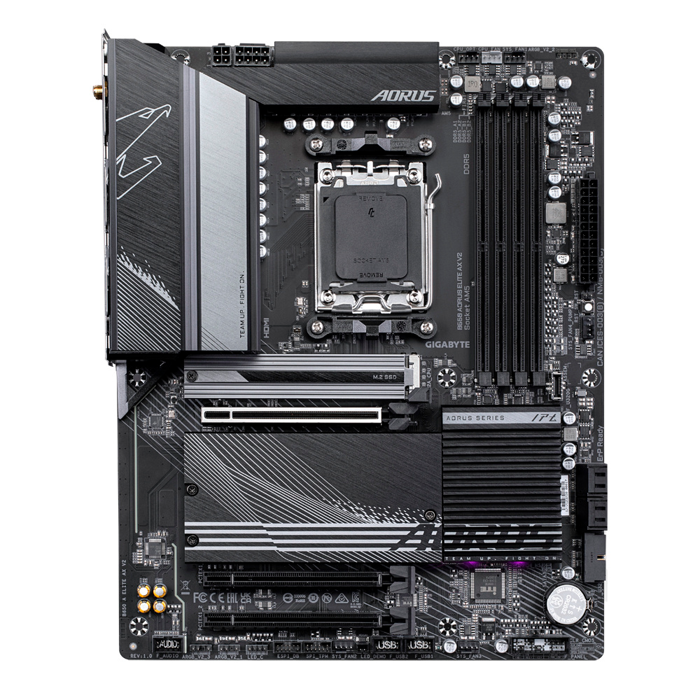 Tarjeta Madre AORUS B650 A ELITE AX V2- S-AM5- ATX- Compatible con DDR5