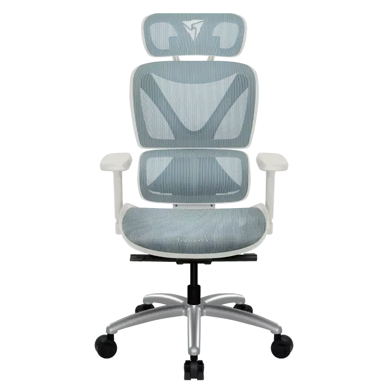 Silla Thunder X3 Xtc Chroma - Blanco/Azul