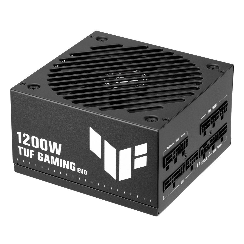 Fuente De Poder Asus Tuf Gaming 1200G Evo, 80 Plus Gold, 1200W.