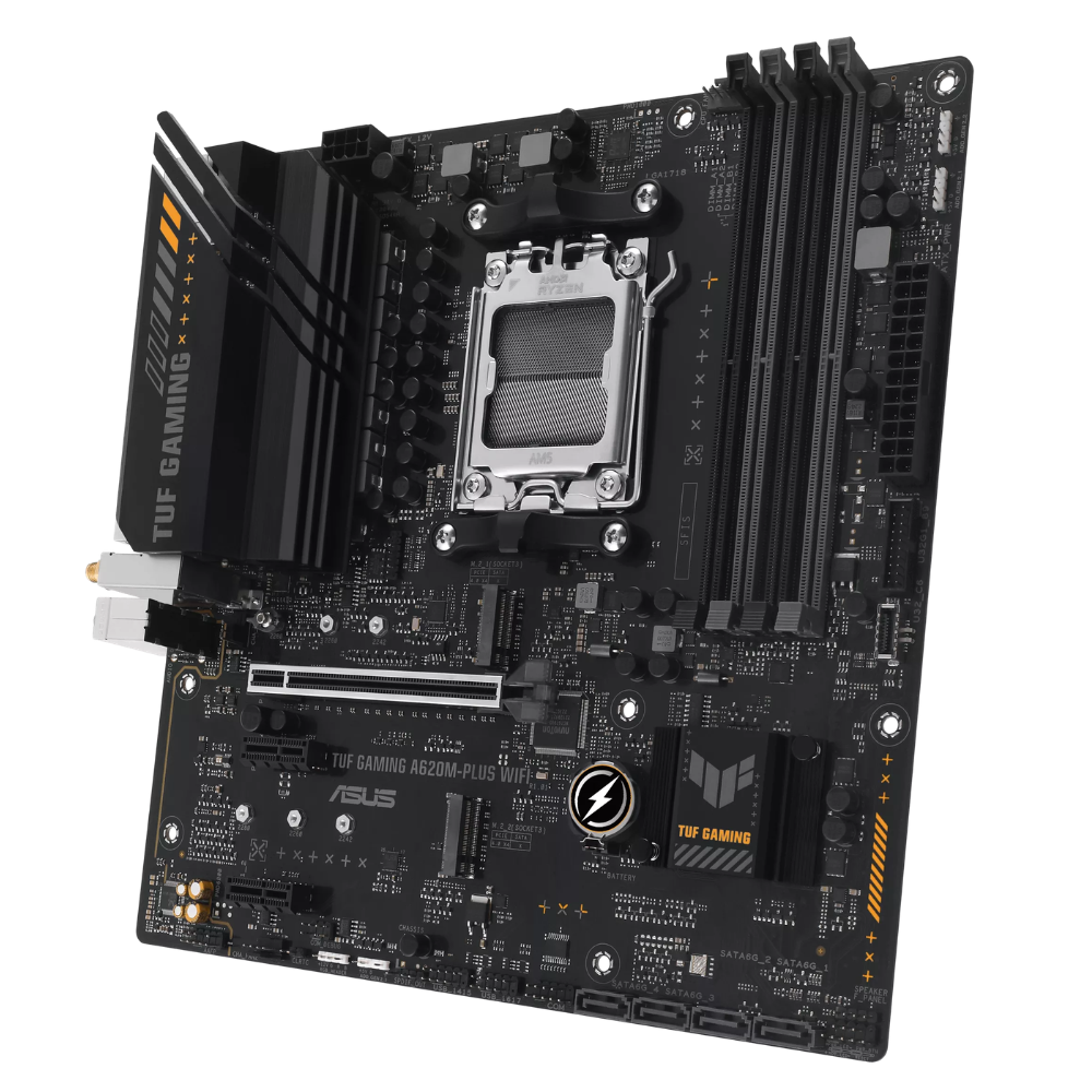 Tarjeta Made ASUS Tuf Gaming A620M-Plus Wifi, DDR5, Wifi, Micro ATX.
