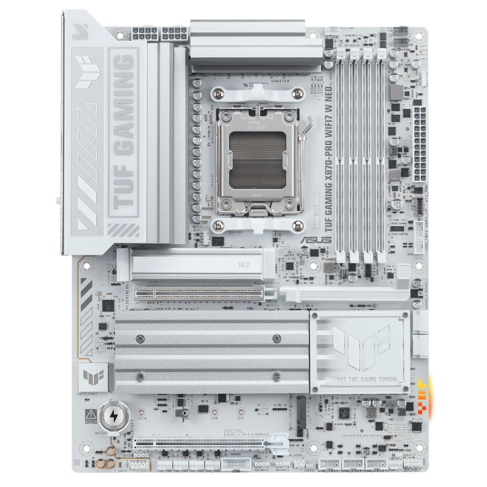Tarjeta Madre ASUS Tuf Gaming X870-Pro Wifi7 W Neo, DDR5, HDMI, Pcie-4.0, Wifi7, ATX
