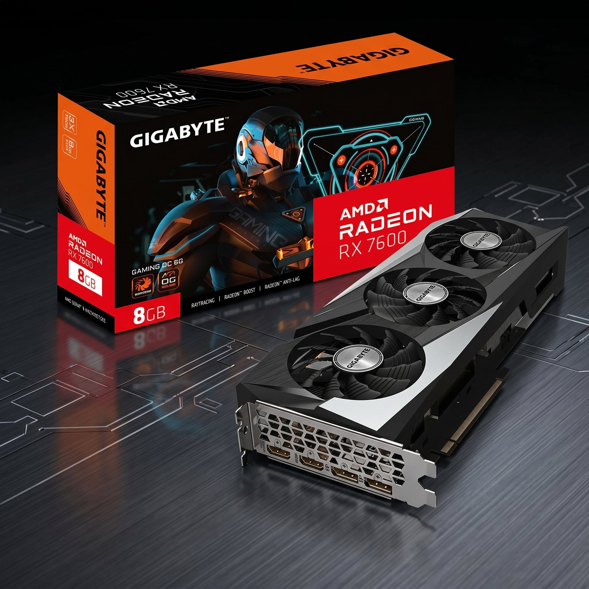 AMD Radeon RX 7600 Gaming OC 8GB