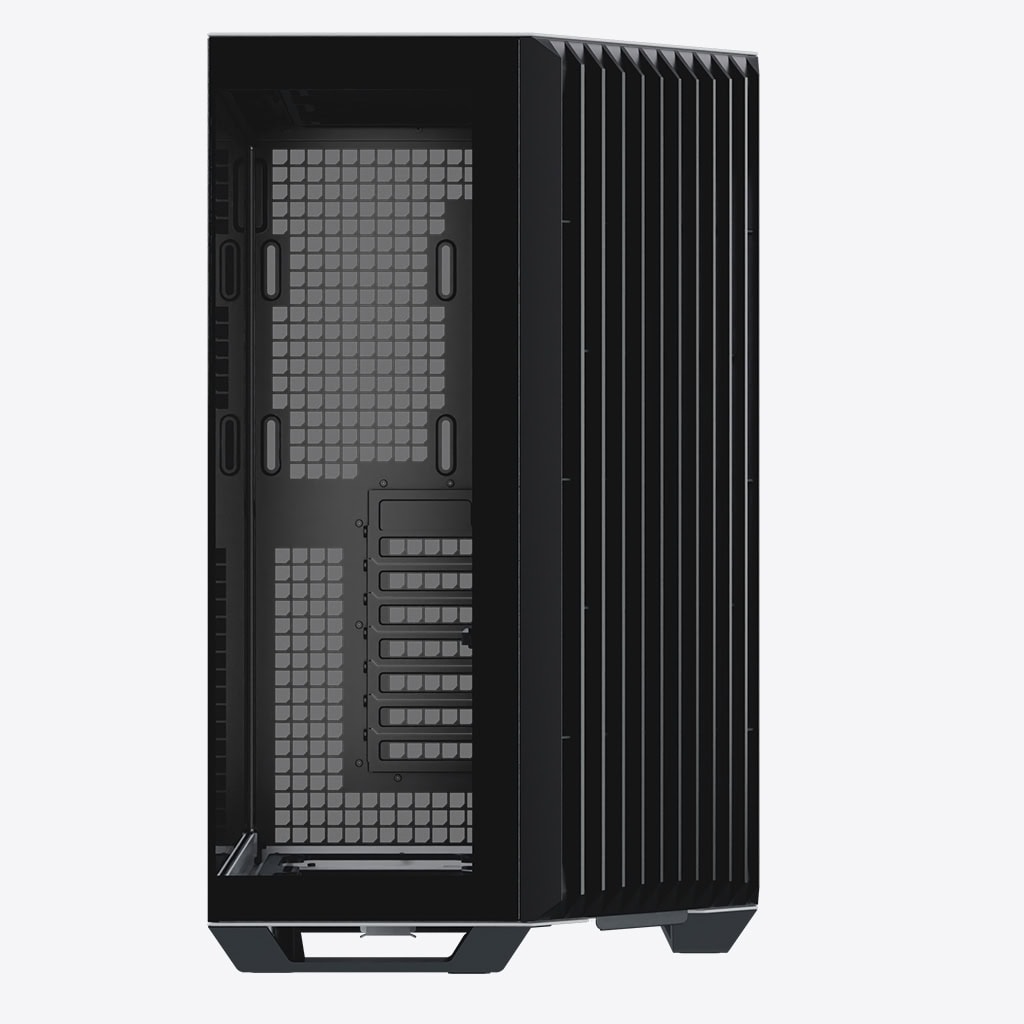 Gabinete APNX V1, ATX - Blanco/Negro