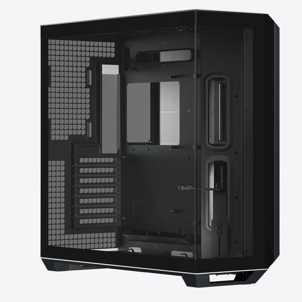 Gabinete APNX V1, ATX - Blanco/Negro