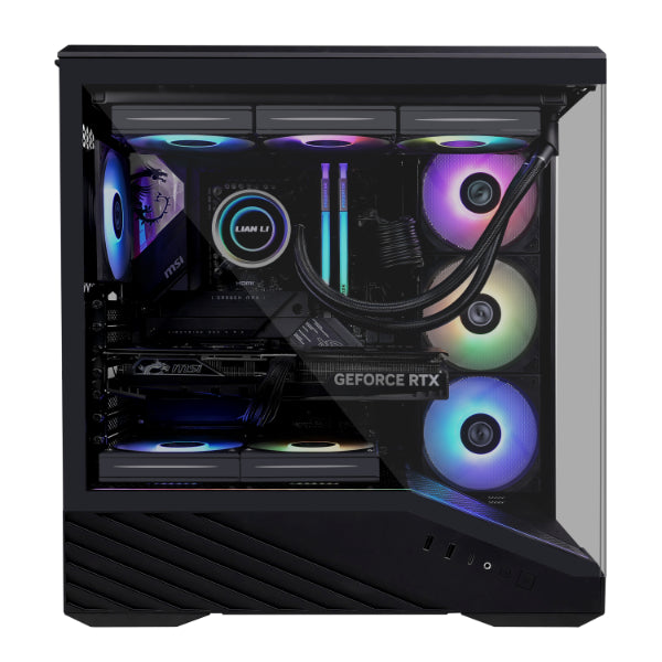Gabinete Lian Li Vector V100 Black ARGB ATX