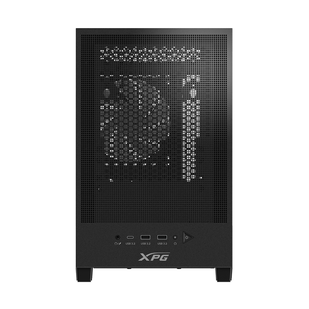 Gabinete XPG Valor Mesh Nano, Micro-ATX, Incluye 1 Ventilador, Negro