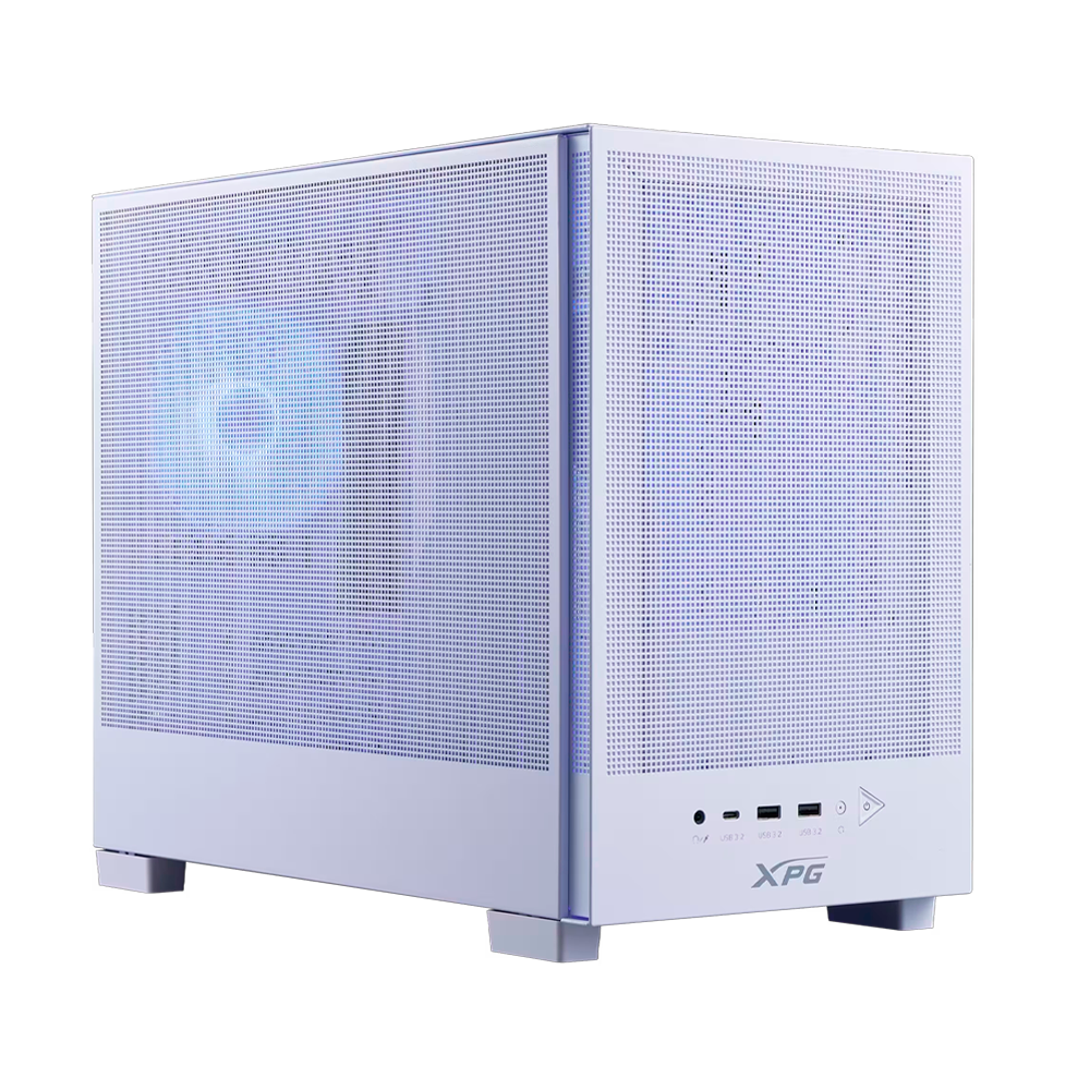 Gabinete XPG VALOR MESH, Micro-ATX, Incluye 1 Ventilador, Blanco