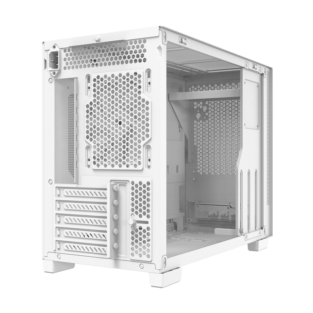Gabinete XPG VALOR MESH, Micro-ATX, Incluye 1 Ventilador, Blanco