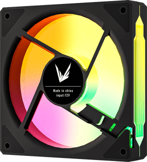 Ventilador individual Fórmula Floe 12BK negro, 120mm, ARGB