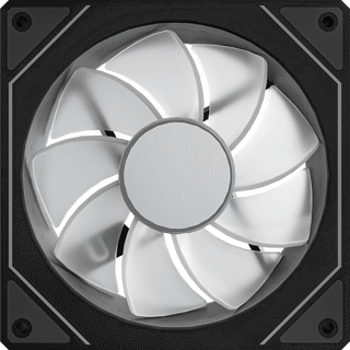 Ventilador individual Fórmula Floe Plus 12BK, 120mm, ARGB