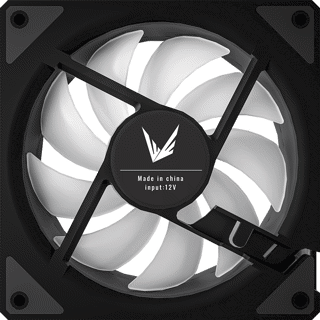 Ventilador individual Fórmula Floe Plus 12BK, 120mm, ARGB