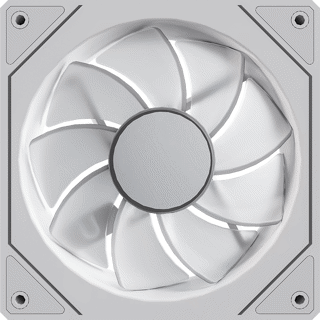 Ventilador individual Fórmula Floe 12WH, 120mm, ARGB