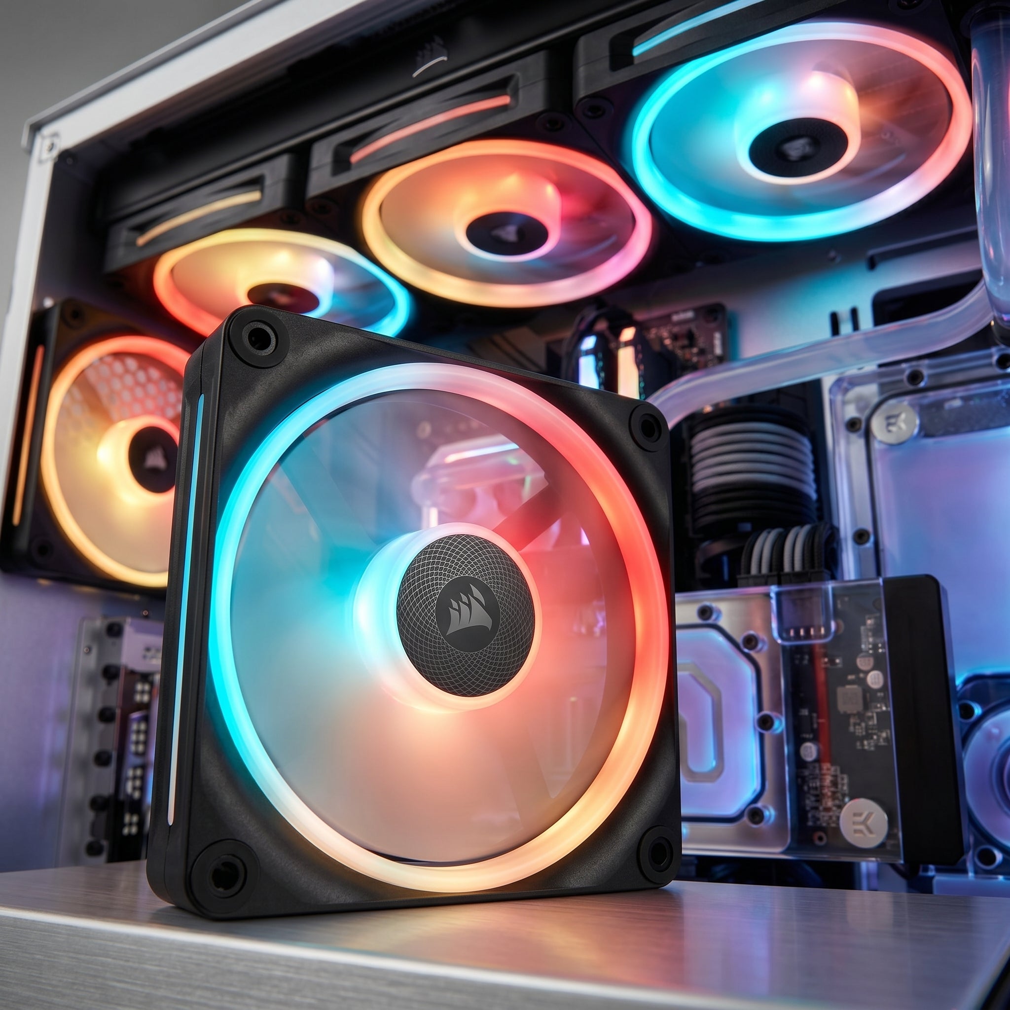 Ventiladores iCUE Link LX120 120mm