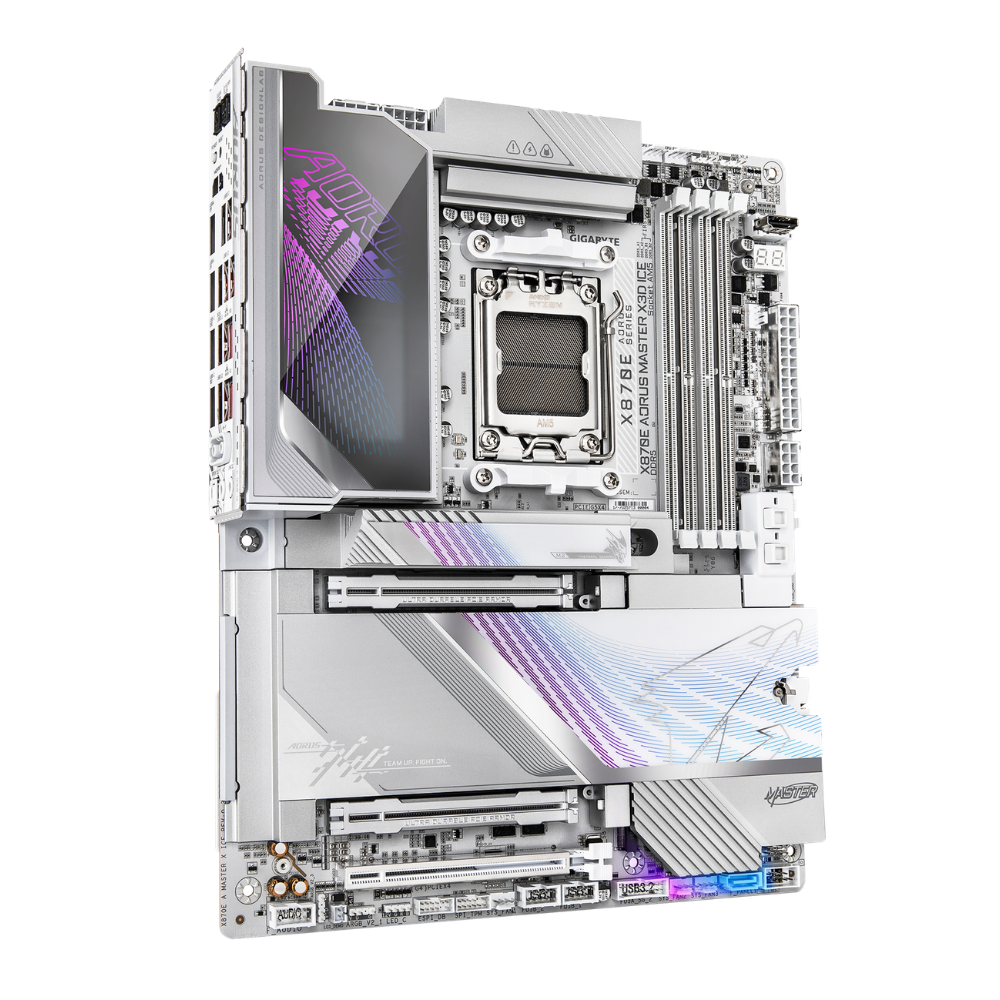 Tarjeta Madre Gigabyte X870E A Master X Ice, Socket AM5