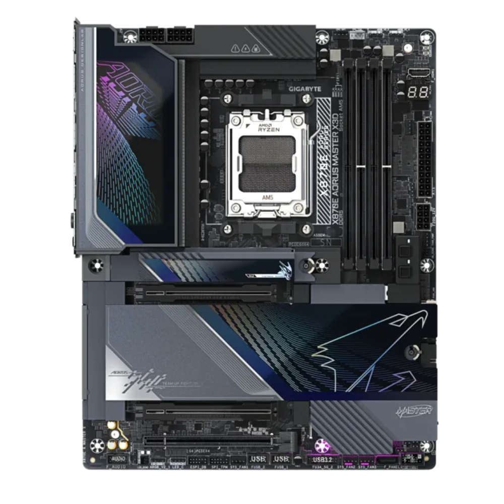 Tarjeta Madre Gigabyte X870E A Master X, Socket Am5, 4*DDR5 5200Mhz, Wifi, Atx