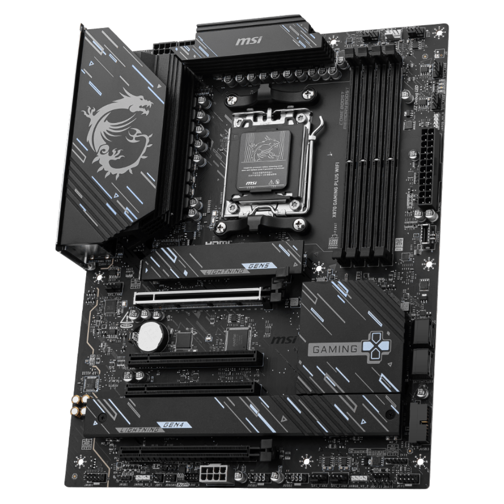 Tarjeta Madre MSI X870E Gaming Plus WIFI | S-AM5 | ATX, Compatible con DDR5