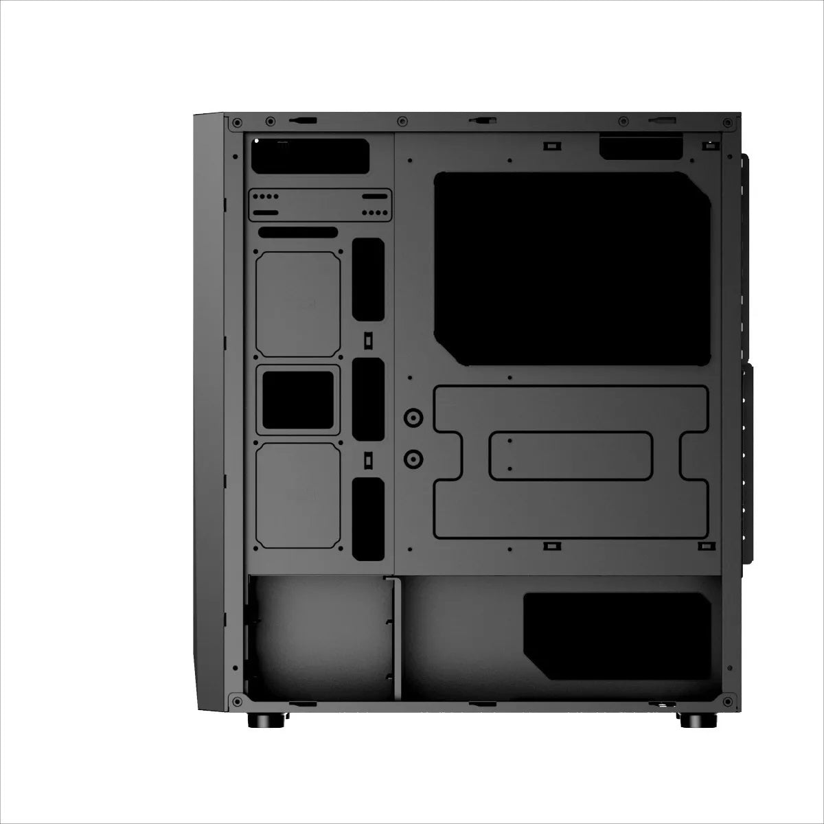 Gabinete XZEAL Yrden XZ140- ATX- Negro
