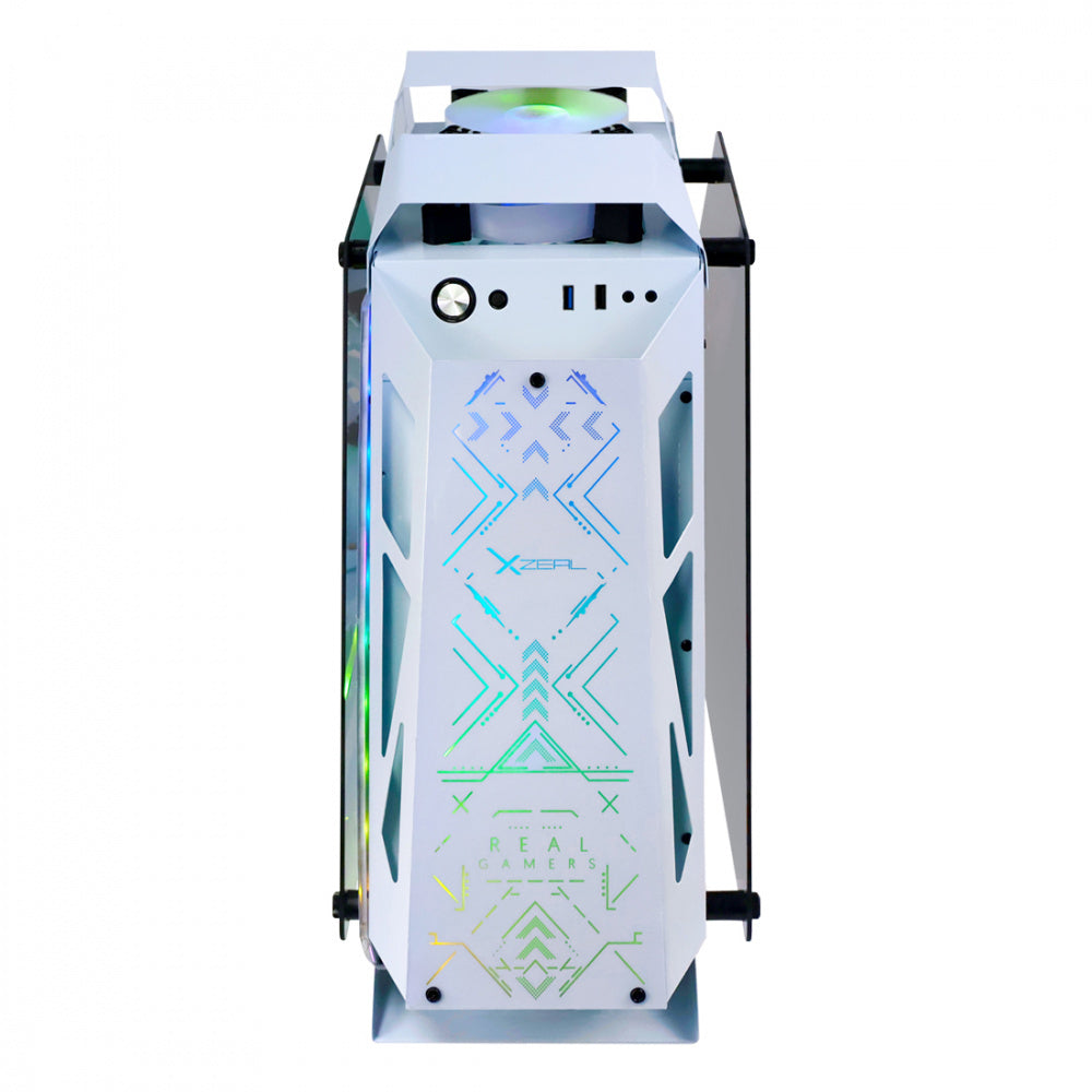 Gabinete XZEAL IRO2- Micro ATX- Blanco