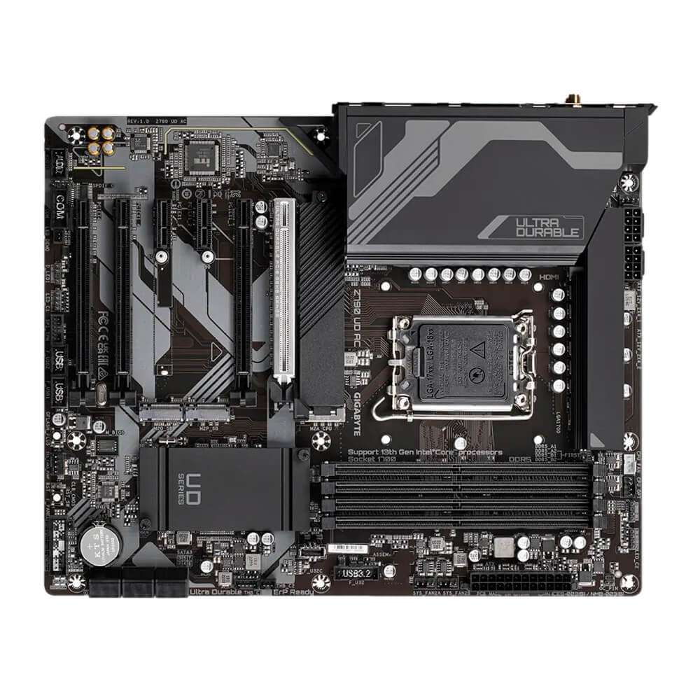 Tarjeta Madre Gigabyte Z790 UD AC, DDR5, ATX, LGA 1700, M.2