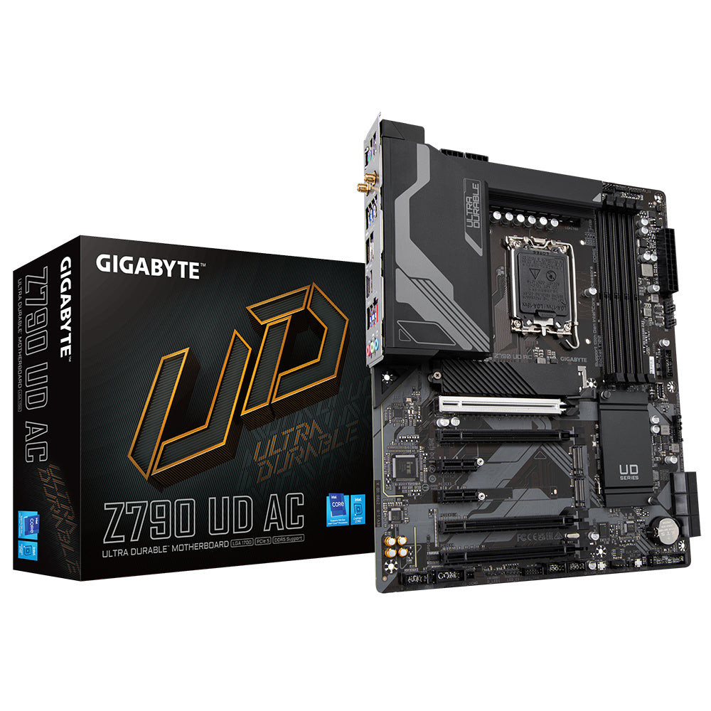 Tarjeta Madre Gigabyte Z790 UD AC, DDR5, ATX, LGA 1700, M.2