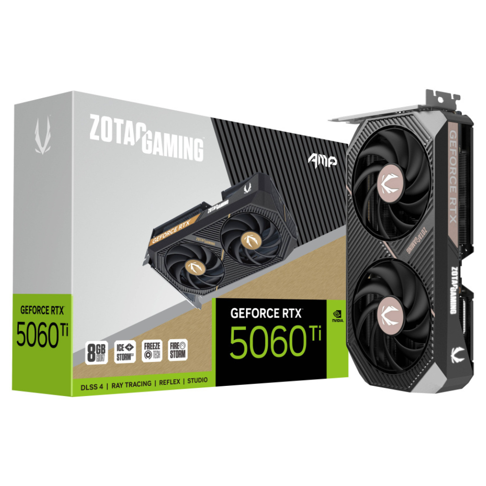 Tarjeta De Video Zotac Gaming Geforce Rtx5060Ti Twin Edge Oc 8Gb GDDR7, 128Bit.