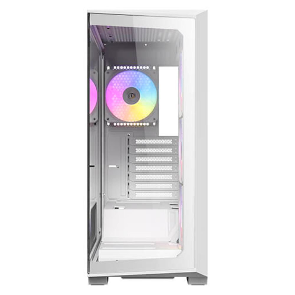 Gabinete Antec Constellation C3 ARGB ATX, Incluye 4 Ventiladores, Blanco